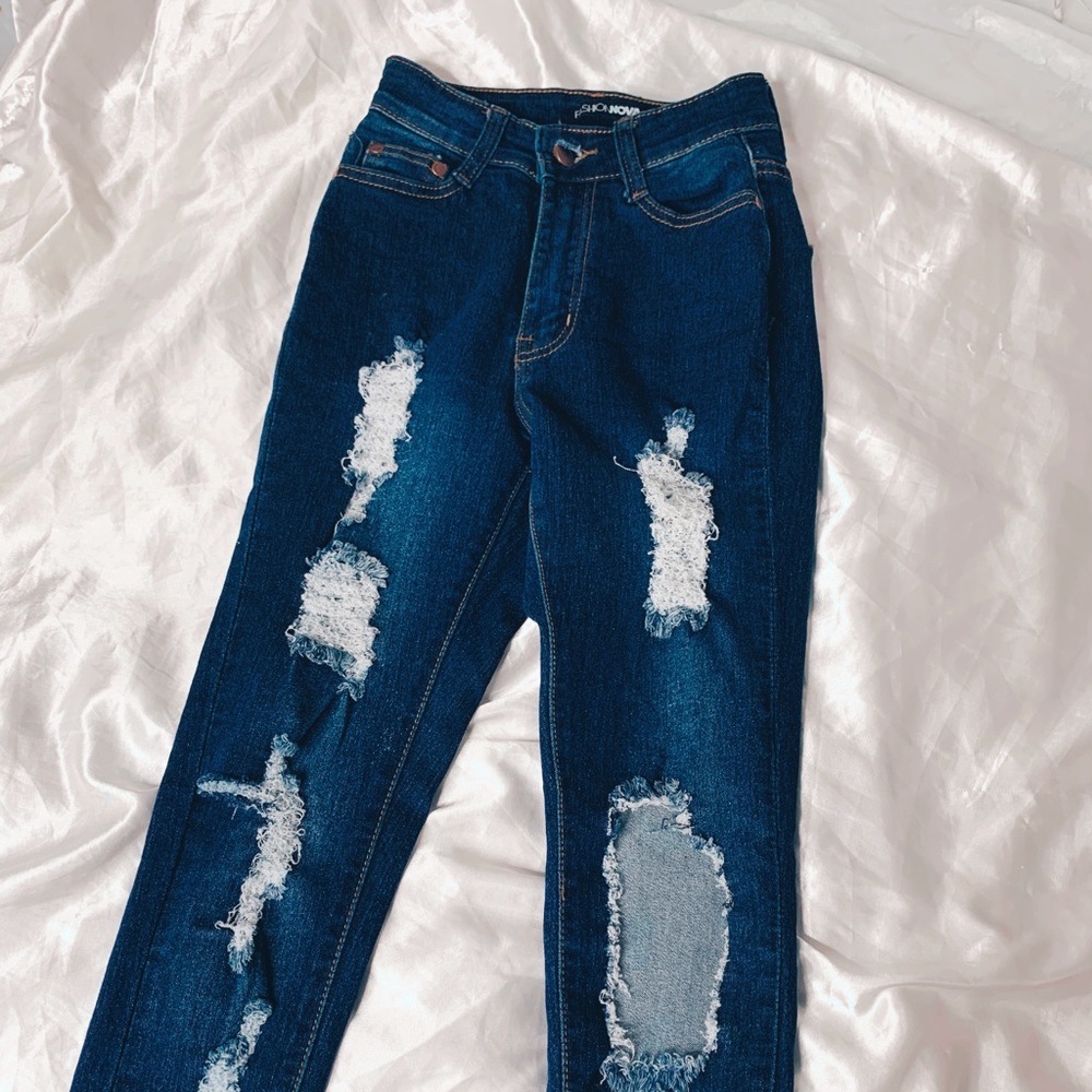 Fashion nova high waist skinny jeans